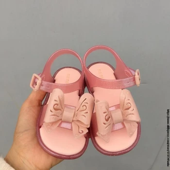 Sandale comoara Mini melissa Sandale 2021 Noi de vara Sandale Copii Fete Pantofi Jeleu Sandale Non-alunecare Copii Fete Pantofi