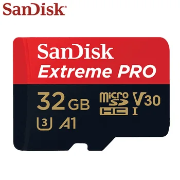 SanDisk Extreme Pro Micro SD Card de 128GB, 256GB 64GB U3 A2 SDXC V30 32GB A1 SDHC Transflash TF Card Cu Adaptor SD