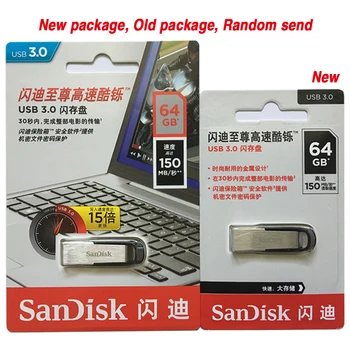 SanDisk USB 3.0 Flash Drive 128 GB 64GB 32GB 16GB ULTRA FLER Stick de Memorie usb Pen Drive Dispozitiv de Stocare