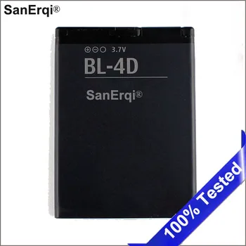 SanErqi Acumulator Pentru Nokia BL-4D telefon, acumulator pentru Nokia N97 Mini N8 N8-00 E5 E5-00 702T T7-00 E7 E7-00 BL4D 1200mAh Baterie