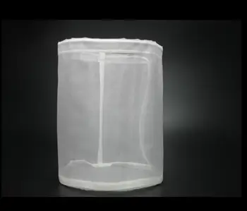 Sanitare bine nailon filtru sac,formă Cilindrică precizie mash filtru sac,Homebrew filtru sac găleată(100mesh)