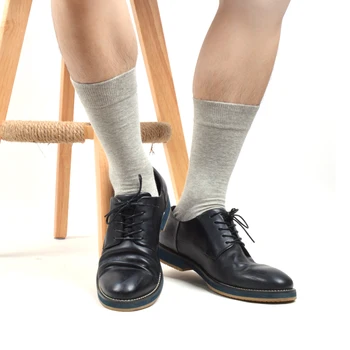 SANZETTI 2020 Nou Oamenii de Afaceri Șosete Calcetines Hombre culoare Solidă Clasic Ciorap de sex Masculin Doamnelor Respirabil Iarna Solid Sosete de Bumbac