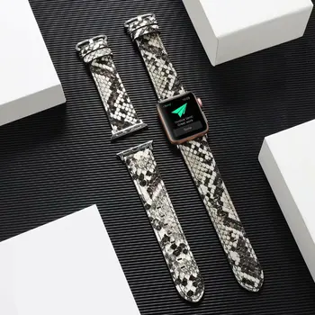 Sarpe Bandă de Piele pentru Apple Watch 6 5 4 3 SE 44mm 40mm Watchband Încheietura Trupa pentru IWatch Serise 6 5 4 3 2 1 42mm 38mm Curea
