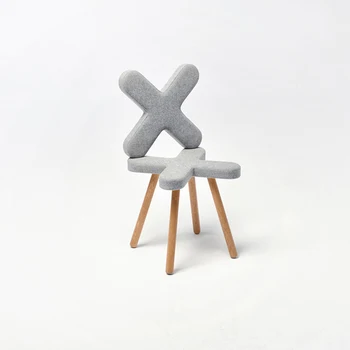 Scaun de suprafață Mucegai ciment bancă de beton scaun mucegai silicon Cross design scaun de mucegai Home supplies mucegai