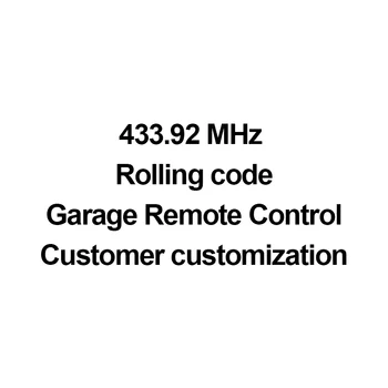 Scimagic N-F-S usa de Garaj, poarta telecomanda 433 mhz rolling code - Personalizate de control de la distanță (vă rugăm să nu-l cumpere privat)