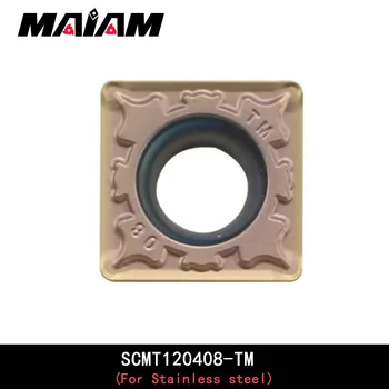 SCMT Pătrat Introduce SCMT120404 SCMT120408 TM model SSDCN de cotitură bara de instrumente pentru oțel inoxidabil A3 material forjare material