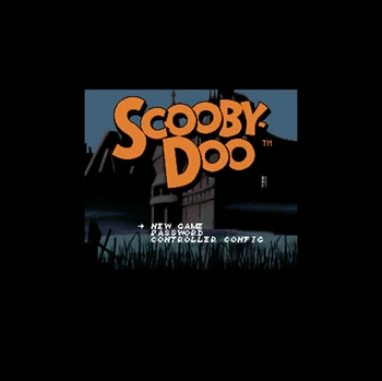 Scooby-Doo NTSC Versiunea de 16 Biți 46 Pin Mare Gri Carte de Joc Pentru Jucători statele UNITE ale americii