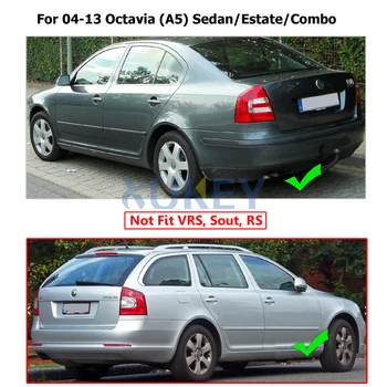 Se Potrivesc Perfect Noroi Pentru Skoda Octavia 2 A5 Saloon, Estate Combo 2005 - 2012 2006 2007 2008 2009 2010 2011 Apărătoarea De Noroi Clapa