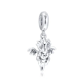 Se potrivește Pandora Bratari Argint 925 Ești Magic Dragon Legăna Farmecul Margele pentru a Face Bijuterii Charmsy Kralen Berloque
