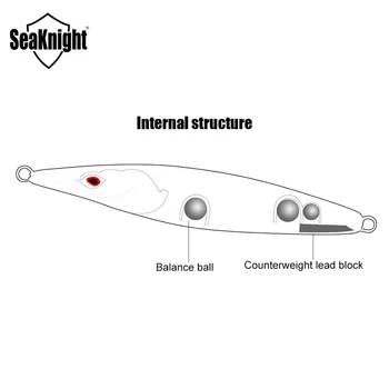 SeaKnight Brand SK054 Seria 5 BUC/Lot Plutitoare Creion de Pescuit Nada 19g 110mm Consolidat MUSTAD CARLIG 3D EyesHard Momeală de Pescuit