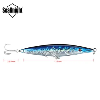 SeaKnight Brand SK054 Serie Plutitoare Creion de Pescuit Nada 1BUC/Lot 16g 110mm Greu Momeala Bile de Oțel în interiorul Momeală de Pescuit
