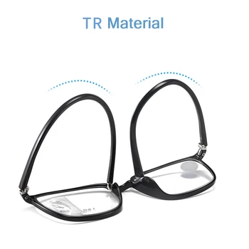 Seemfly Multifocală Progresivă Ochelari de Citit TR90 Anti Raze Albastre de Înaltă Calitate, în Apropiere de Vedere de Departe de Mărire Prezbiopie Ochelari de vedere