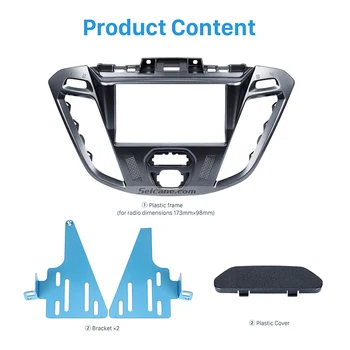Seicane Auto 2Din Radio Fascia Stereo Placa de Cadru pentru Ford Transit Custom Car Styling Panoul de Bord Kit