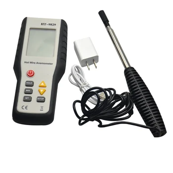 Sensibilitate ridicată Digital Portabil, Viteza Vântului Metru HT-9829 Sensibile la Căldură Termică Anemometru Anemometro Instrument de Măsurare