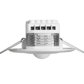 Sensky 220V 1200W cuptor cu Microunde Radar Senzor PIR de Ocupare Corp Detector de Mișcare Comutator de Lumină