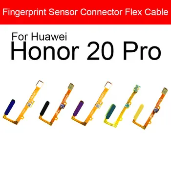Senzor de amprentă digitală Cablu Flex Pentru Huawei Onoare Onoare 20 20 Pro 20Pro YAL-AL00 YAL-L21 YAL-L41 Meniu Senzor Touch Flex Panglică