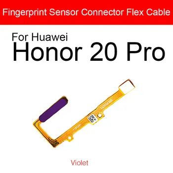 Senzor de amprentă digitală Cablu Flex Pentru Huawei Onoare Onoare 20 20 Pro 20Pro YAL-AL00 YAL-L21 YAL-L41 Meniu Senzor Touch Flex Panglică