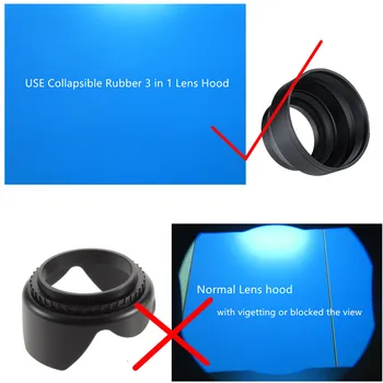 Set de filtre ( UV, CPL FLD ND4 Aproape +2 +4 +10 ) + parasolar + Capac Obiectiv + stilou de Curățare pentru Sony HX400V HX350 HX300 H400 Camera