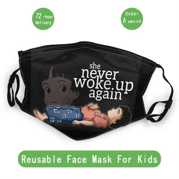 Setsuko Copii Non-Unică folosință Gura Masca de Fata Ghibli Mormântul Licuricilor Praf Masca de Protecție Respiratorie