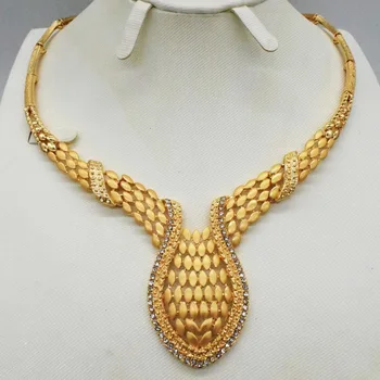 Seturi de bijuterii pentru femei africane set de bijuterii margele de aur din dubai seturi de bijuterii aur cercei pentru femei brățară de nunta