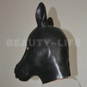 Sex fierbinte produs de sex masculin de sex feminin natural latex sclavie cap de cal masca petic căluș în gură obiecte de acoperit capul capota adult BDSM jucărie de pat set de joc