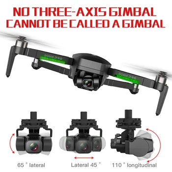SG906 Pro2 GPS Drona cu Trei axe anti-shake Auto-stabilizator gimbal Wifi FPV HD 4K aparat de Fotografiat fără Perii Quadcopter Vs F8 X12
