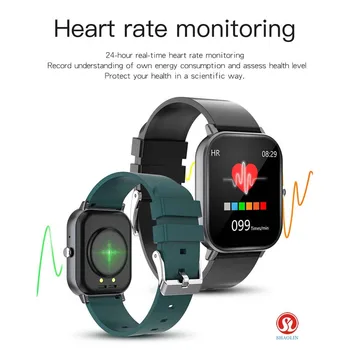 SHAOLIN Ceas Inteligent Oameni Complet Tactil de Fitness Tracker Tensiunii Arteriale Ceas Inteligent Femei GTS Smartwatch pentru Android IOS