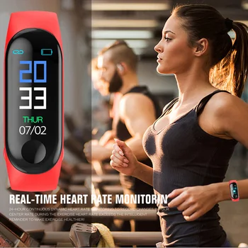 SHAOLIN Smart Band Tracker de Fitness Brățară Inteligent Monitor de Ritm Cardiac Ceasuri Sport Bratara Pentru Barbati Femei Smartband