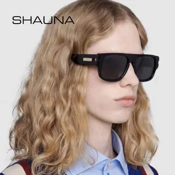 SHAUNA de Brand Designer de ochelari de Soare UV400 Dreptunghi