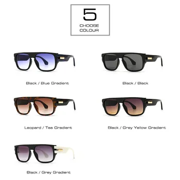 SHAUNA de Brand Designer de ochelari de Soare UV400 Dreptunghi