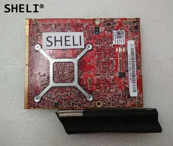 SHELI HD5870 5870M HD 5870 1GB DDR5 VGA placa video pentru M17X M15X R2 RV546 NC-0RV546 731MJ NC-0731MJ 109-B96131-00