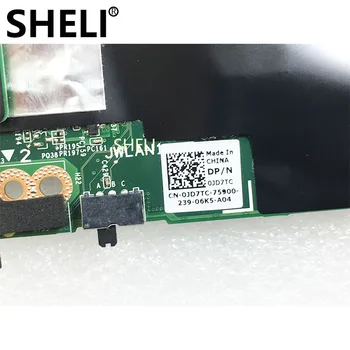 SHELI Pentru Dell Latitude E5520 Laptop Placa de baza NC-0JD7TC 0JD7TC Bord Principal HM65 UMA DDR3