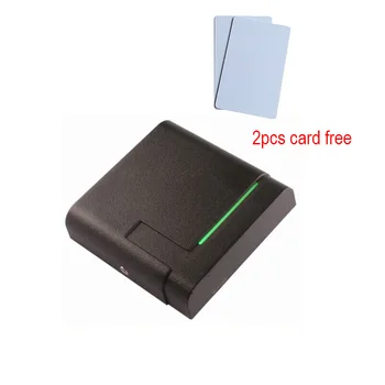 Shenzhen cu Amănuntul de control de securitate cititorii din material plastic rezistent la FCC wiegand 26/34 rfid 13.56 mhz cititor cu 2 buc card gratuit