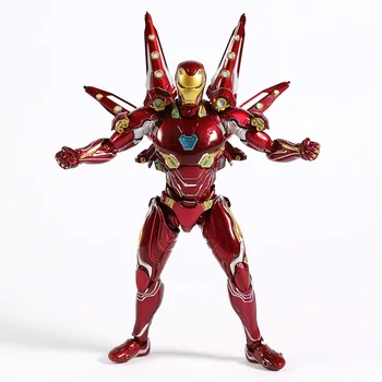 SHF Avengers Finalul jocului Iron Man MK50 Nano Arme Set 2 folii PVC figurina de Colectie Model de Jucărie