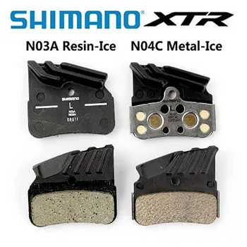 Shimano DEORE XTR N03A N04C Plăcuțele de Frână N03A Rășină N04C Metal Ice Tech Răcire Fin de Gheață de Tehnologie Pad Munte M7120 M8120 M9120