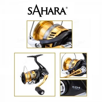 SHIMANO SAHARA FI Original 500 1000 2000HGS 2500 2500HGS C3000 C3000HG 4000XG 5000XG Hagane Gear X-Nava Saltewater Rolă de Pescuit