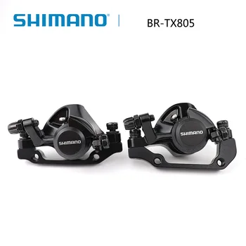 Shimano Tourney TX805 Disc Frâna Etrier cu Rășină Tampoane Fata Spate MTB Frână Mecanică pe disc frâna upgrade pentru m375