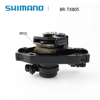 Shimano Tourney TX805 Disc Frâna Etrier cu Rășină Tampoane Fata Spate MTB Frână Mecanică pe disc frâna upgrade pentru m375