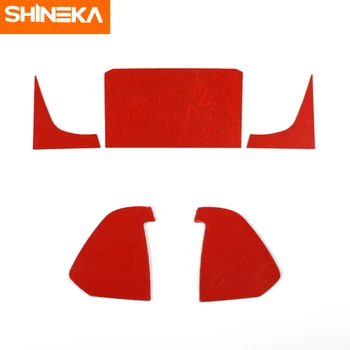 SHINEKA Interior Pentru Suzuki Jimny 2019+ Panou de Accesorii din Fibra de Carbon Consola Centrală Decor Benzi Tapiterie Interior Autocolante
