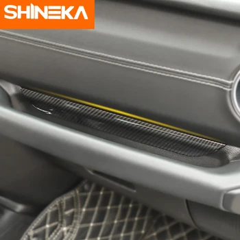 SHINEKA Interior Semifabricate ABS Interioare Auto Co-pilot Cotiera Decor Ornamente Autocolante Pentru Jeep Wrangler JL 2018 Up Accesorii