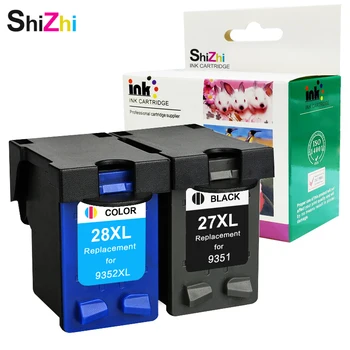 SHIZHI cartuș de Cerneală Compatibile Pentru HP 27 XL 28xl Pentru HP Deskjet serie 450 450CI 5550 3420 3520 3550 3650 3740 3845 printer 4255