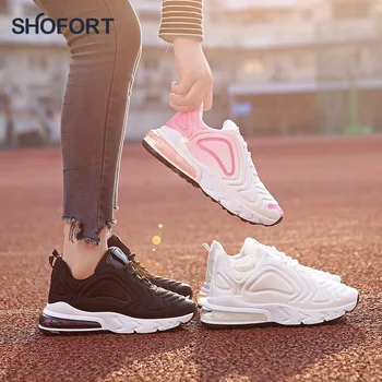 SHOFORT Femei Pantofi Casual, Adidasi Tata Încălțăminte Pantofi de Sport de Primăvară a Crescut Fund Gros Pantofi de Funcționare Zapatos De Mujer