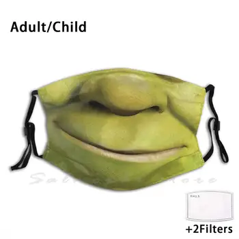 Shrek Pentru Adulți Copii Anti-Praf, Filtru Diy Masca Shrek Film De Desene Animate Dora Masca Fata Amuzant