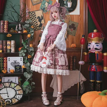 Sifon Alb Negru Dantelă Dulce Lolita de Sus Vedea-prin Underdress Bluza Cosplay Printesa Bluze Costum Strat Lolita Haina Tricou