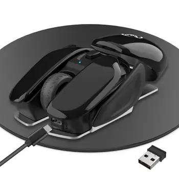 Silent mouse-ul 2.4 G mouse wireless reîncărcabilă office acasă mouse de gaming 1600dpi reglabil