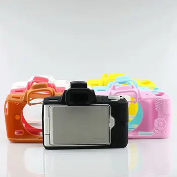 Silicon Armura de Piele Caz Corp Capac Protector pentru Canon EOS M50 aparat de Fotografiat Digital Interior Moale Geantă de Caz