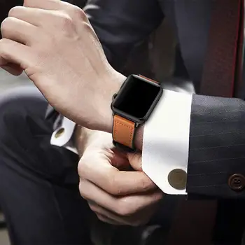 Silicon+curea din Piele pentru Apple watch band 44 mm 40 mm iWatch trupa 42mm 38mm curea bratara pentru Apple watch seria 6 5 4 3