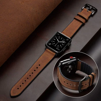 Silicon+curea din Piele pentru Apple watch band 44 mm 40 mm iWatch trupa 42mm 38mm curea bratara pentru Apple watch seria 6 5 4 3