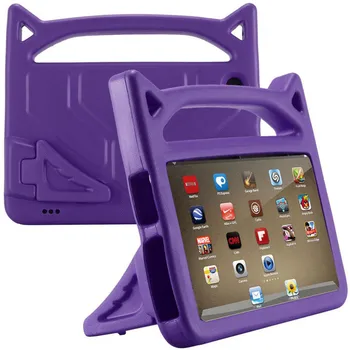 Silicon de Caz Pentru Amazon Kindle fire HD 8 2019 8 Gen tableta caz Pentru Amazon Kindle Copii de Siguranță, Mâner din Cauciuc EVA Stand Caz#g4