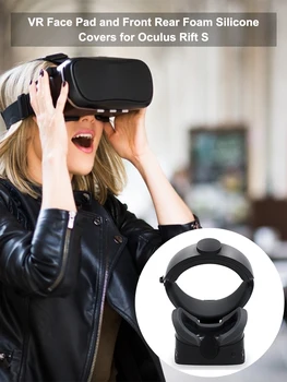 Silicon moale Capacul Respirabil Pad din Față și din Spate Spuma Protector Perna Pentru Oculus Rift S VR Căști Accesorii